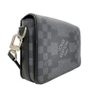 Louis Vuitton Shoulder Bag Damier Graphite Studio Messenger Black — view 2