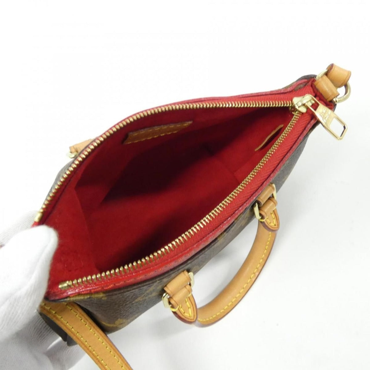 Louis Vuitton Monogram Nano Pallas Bag — view 7