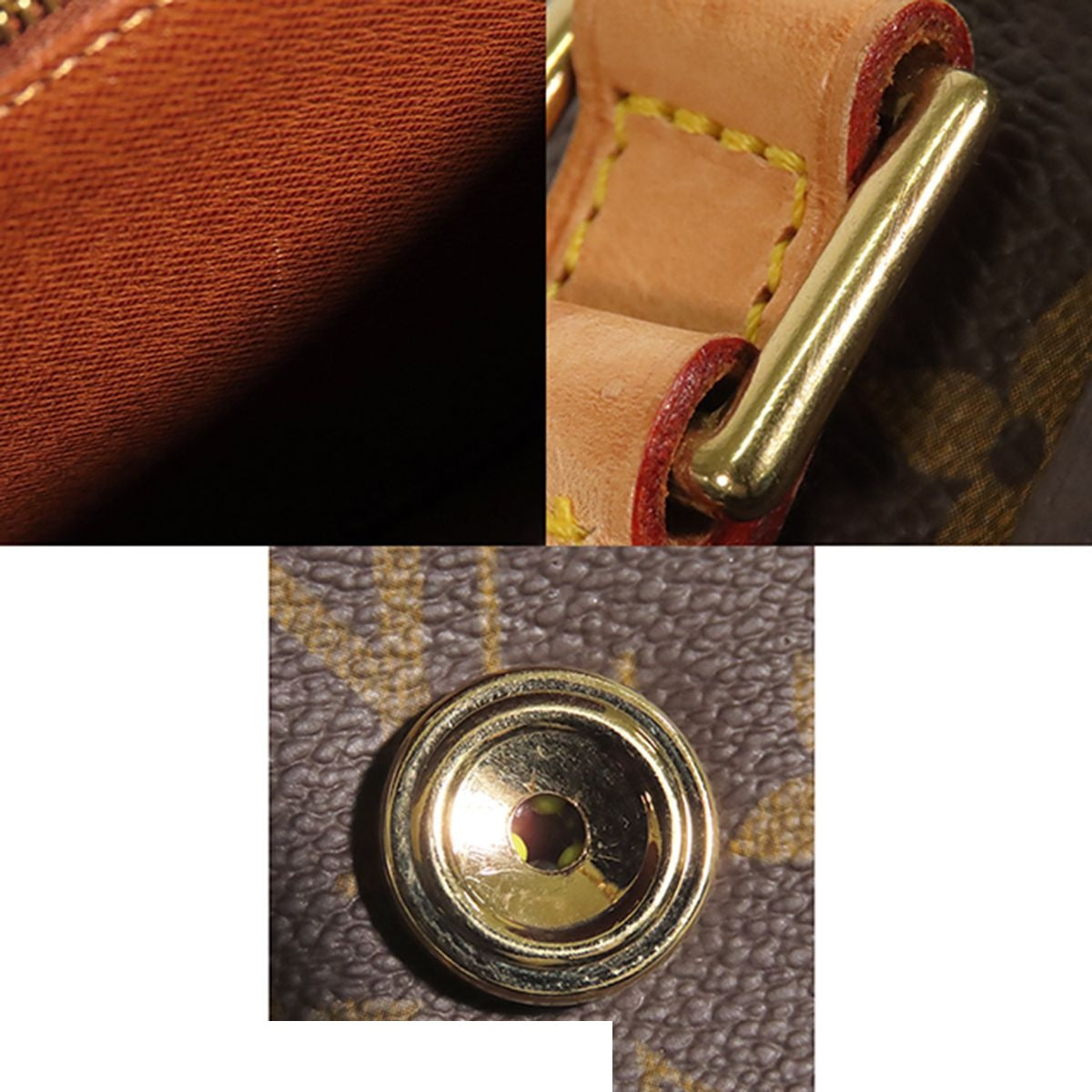 Louis Vuitton Saint Cloud GM Brown Monogram Canvas — view 8