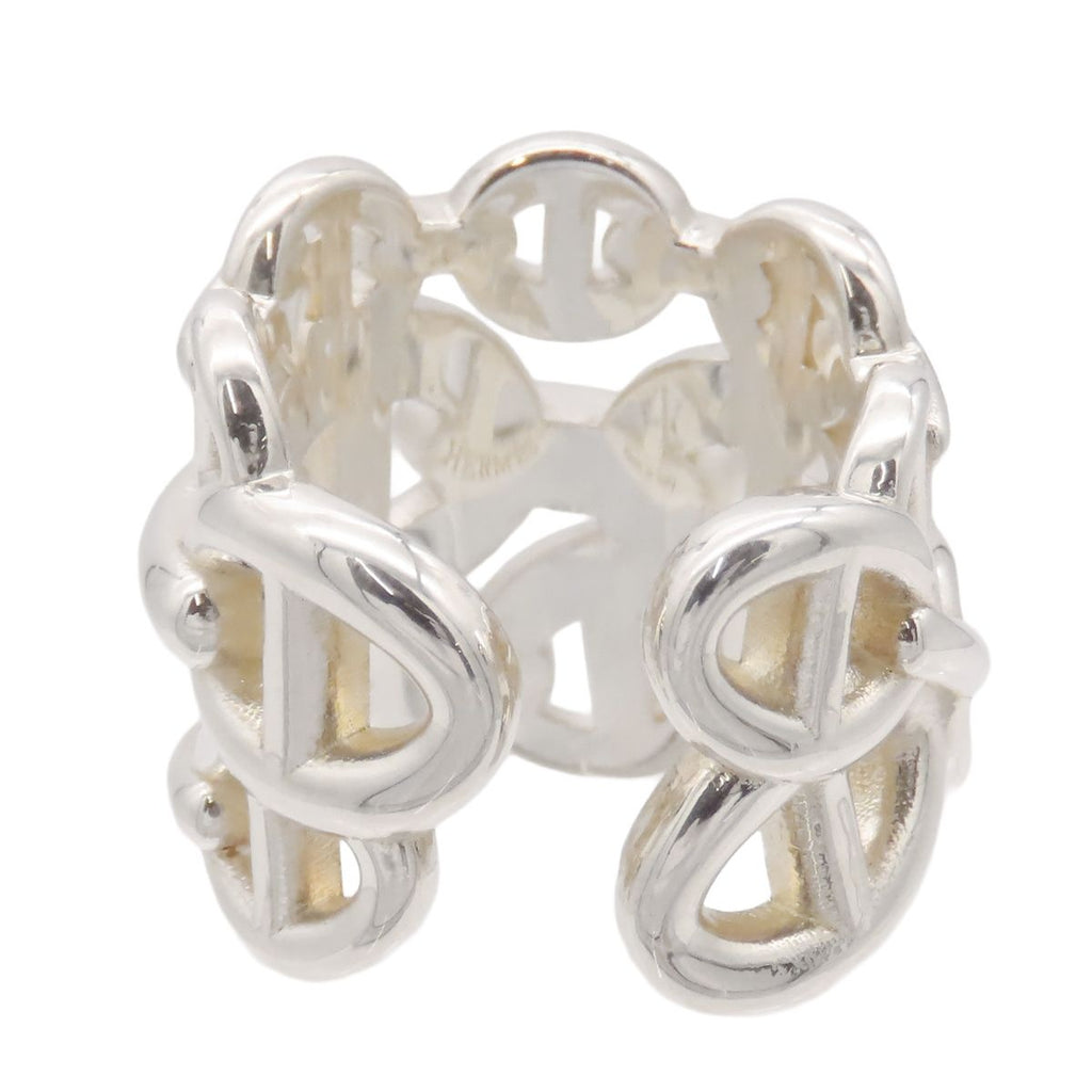 Hermes Chaine D'ancre Enchainee GM Silver 46 Ring — view 5