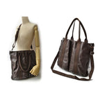 Hermes Bag Caravan Vertical MM 2-way Tote Leather Shoulder — view 2