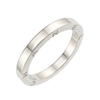 Chanel Signature Ring Pt Platinum Logo