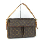 Louis Vuitton Vivacite GM Handbag Monogram Brown