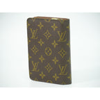 Louis Vuitton LV Porte Papier Zip Monogram Fold Wallet Brown — view 2