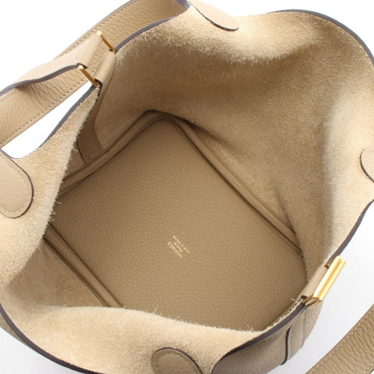 Hermes Handbag Picotin Lock PM Trench Leather — view 3
