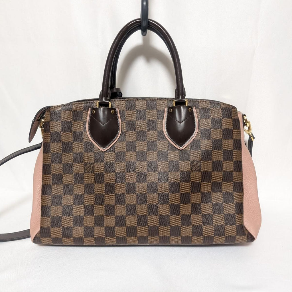 Louis Vuitton Normandie Damier Magnolia 2-Way Shoulder Bag Brown Pink — view 2