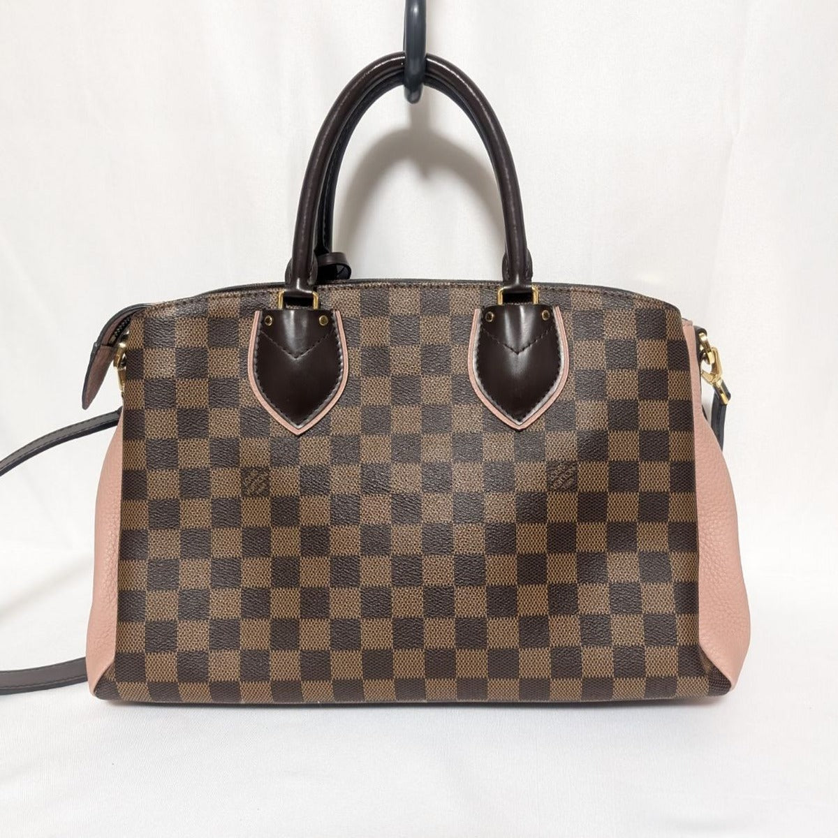 Louis Vuitton Normandie Damier Magnolia 2-Way Shoulder Bag Brown Pink — view 2