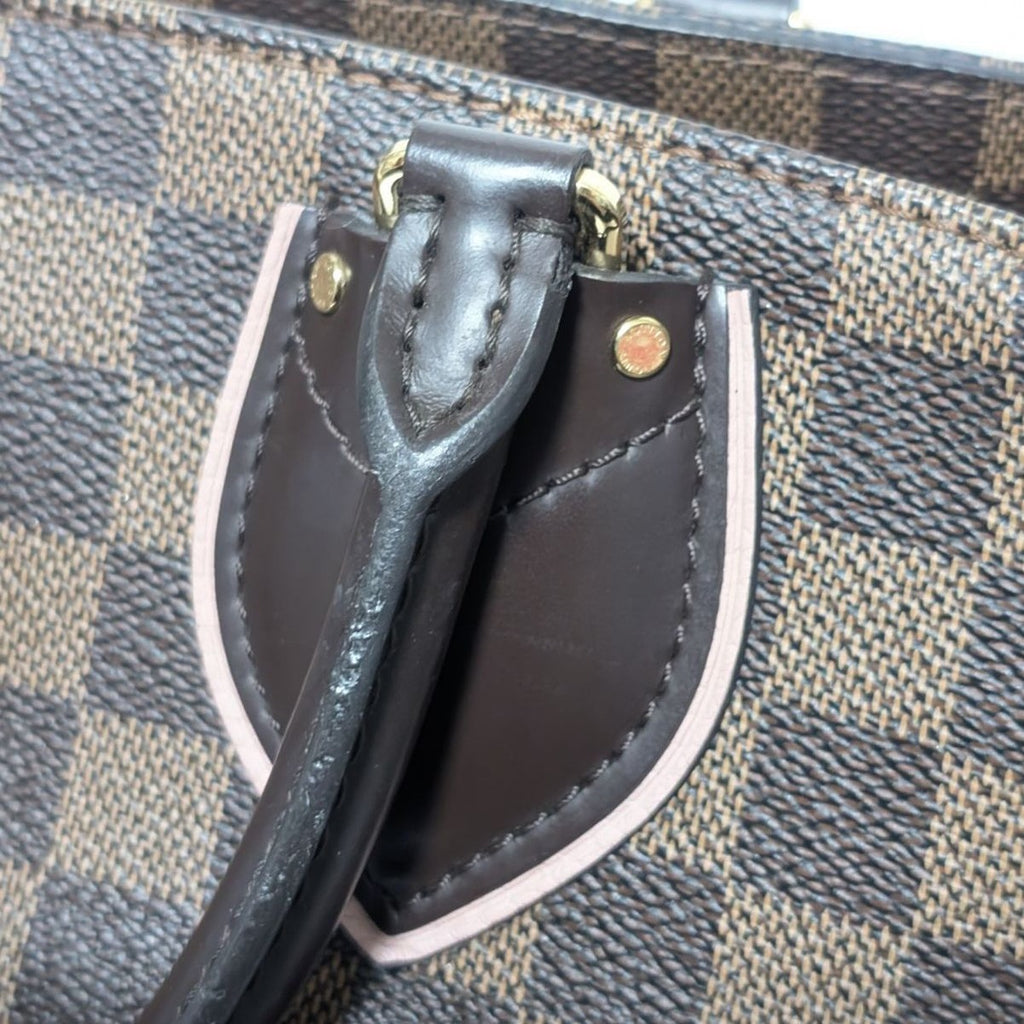 Louis Vuitton Normandie Damier Magnolia 2-Way Shoulder Bag Brown Pink — view 7