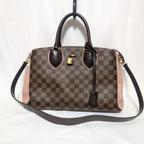 Louis Vuitton Normandie Damier Magnolia 2-Way Shoulder Bag Brown Pink