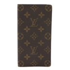 Louis Vuitton Monogram Card Holder Credit Circle Long Bill Bifold Wallet
