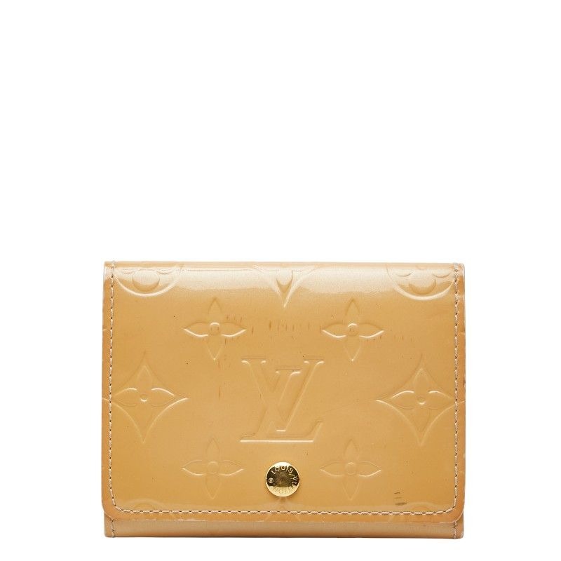 Louis Vuitton Monogram Vernis Amberoffro Carte de Visite Card Case Business