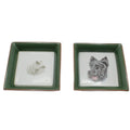 Hermes Mini Plate Boar Scottish Terrier Set of 2