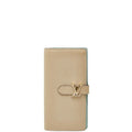 Louis Vuitton Vertical Wallet Beige Taurillon Leather