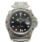Rolex Explorer II Oyster Perpetual Date Watch SS Silver