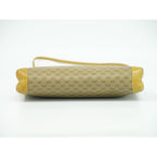Gucci Vintage Micro GG Shoulder Bag Pochette Brown — view 3