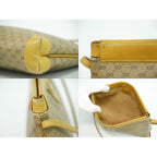 Gucci Vintage Micro GG Shoulder Bag Pochette Brown — view 8