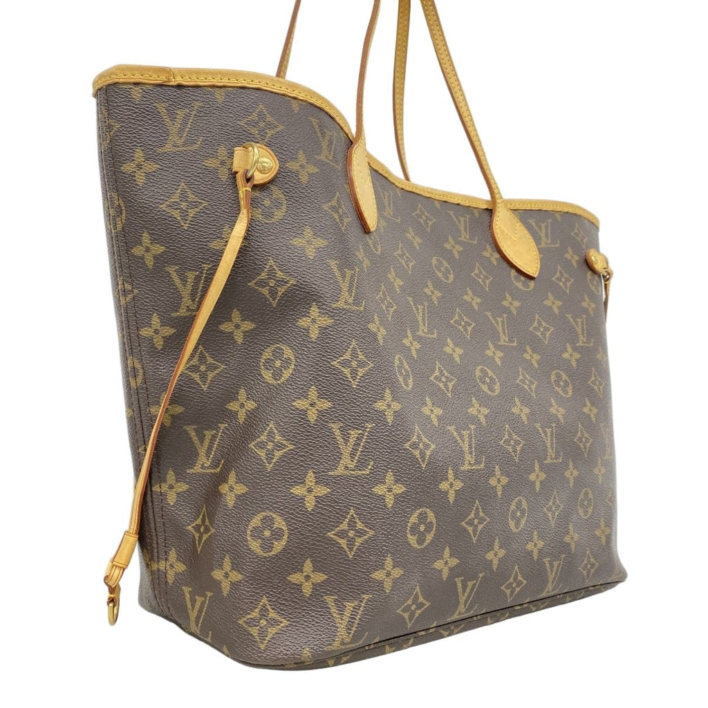 Louis Vuitton Tote Monogram Neverfull MM Brown — view 2