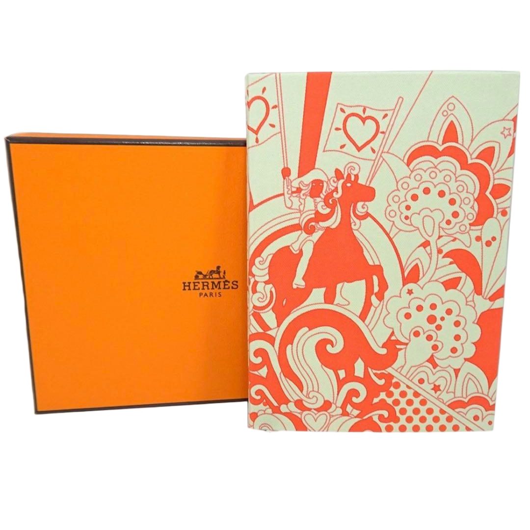 Hermes Silk Notebook Agenda