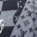 Louis Vuitton Nigo Echarpe Damier Giant Cashmere 100% Patch — view 5