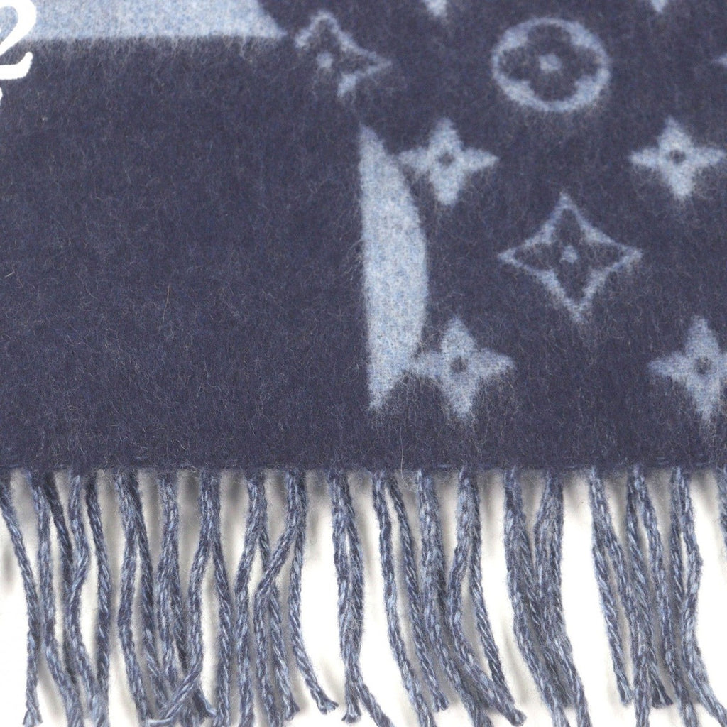 Louis Vuitton Nigo Echarpe Damier Giant Cashmere 100% Patch — view 6