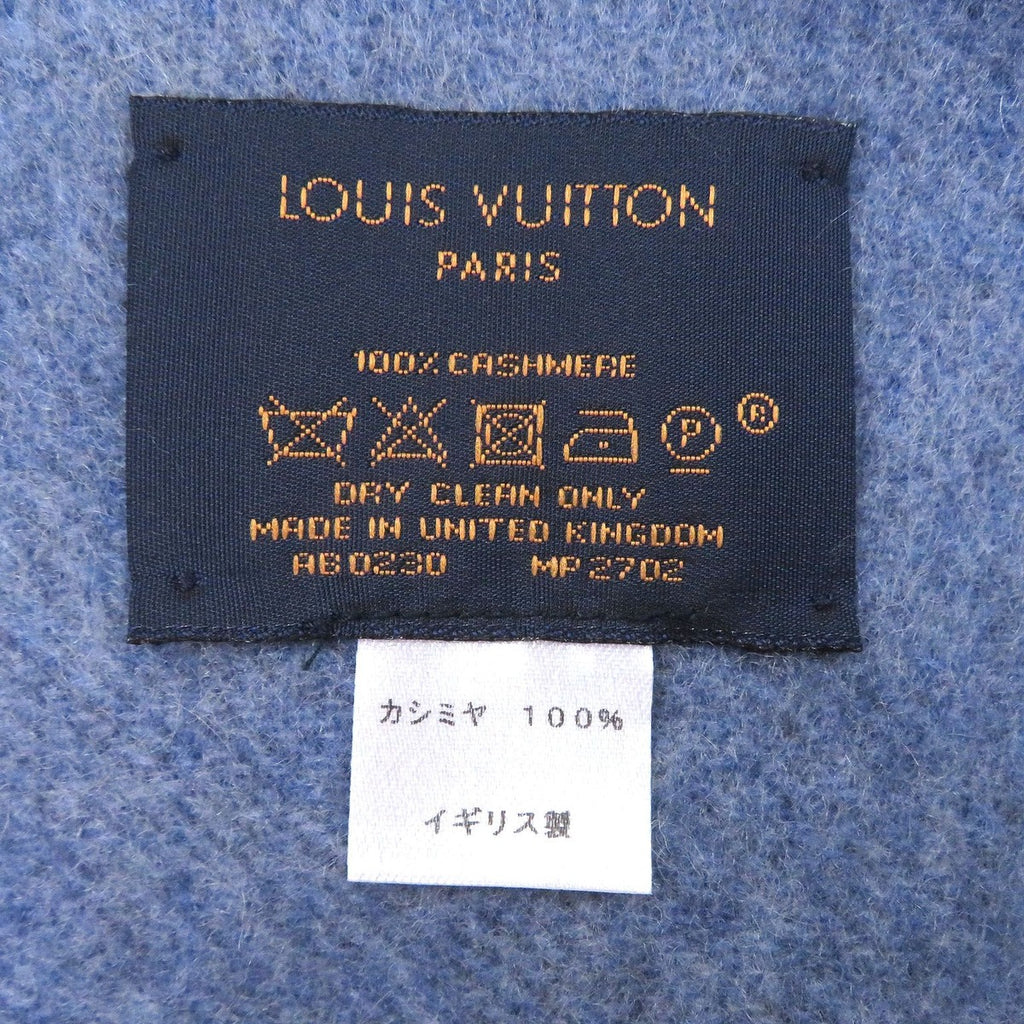 Louis Vuitton Nigo Echarpe Damier Giant Cashmere 100% Patch — view 9