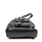 Gucci Mini Bamboo Backpack Black Greinca Lambskin Leather — view 6
