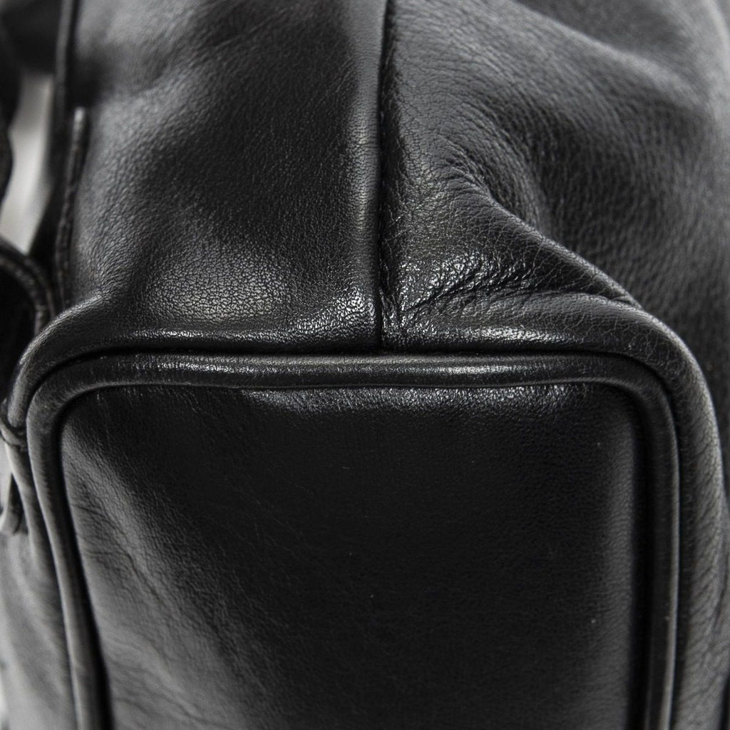 Gucci Mini Bamboo Backpack Black Greinca Lambskin Leather — view 7