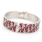 Christian Dior Bangle Trotter Bracelet Accessory Red H1481 — view 2