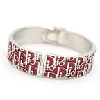 Christian Dior Bangle Trotter Bracelet Accessory Red H1481