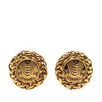 Chanel Coco Mark Ear Motif Gold Plated — view 2