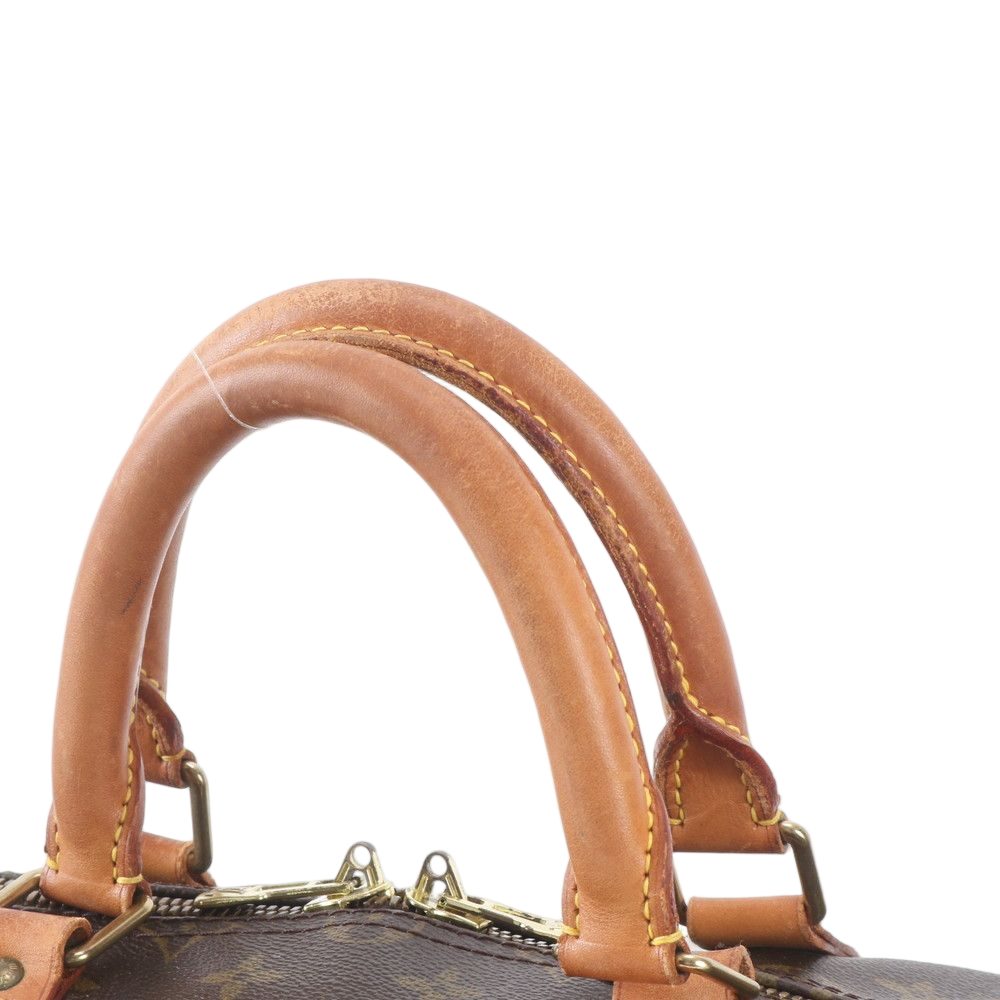 Louis Vuitton Monogram Keepall Bandouliere 50 Leather Boston Bag Tote — view 2