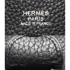 Hermes Shoulder Bag Silver Taurillon Clemence Evelyne 3 PM — view 4