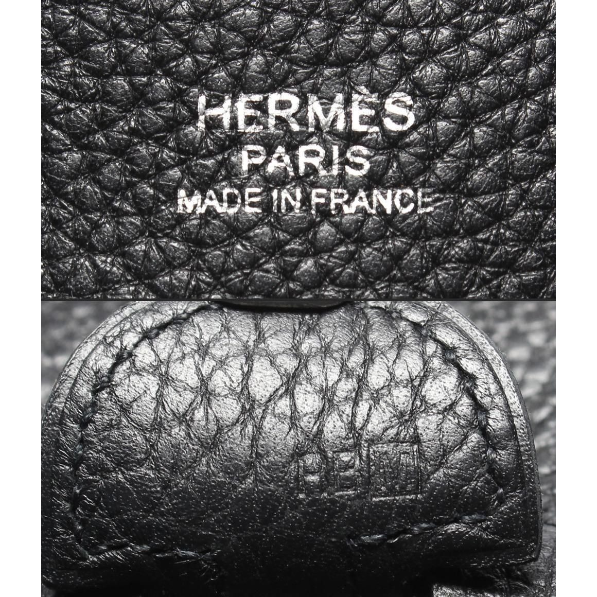 Hermes Shoulder Bag Silver Taurillon Clemence Evelyne 3 PM — view 4