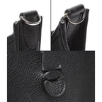 Hermes Shoulder Bag Silver Taurillon Clemence Evelyne 3 PM — view 8