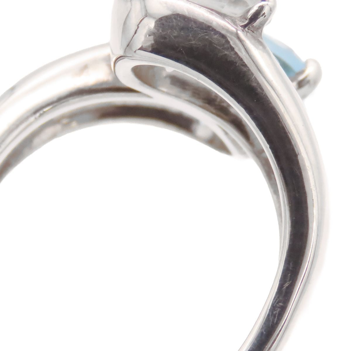 Hermes Color Stone Ring Silver — view 6