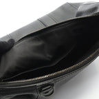 Louis Vuitton Shoulder Bag City Keepall Noir Leather — view 6