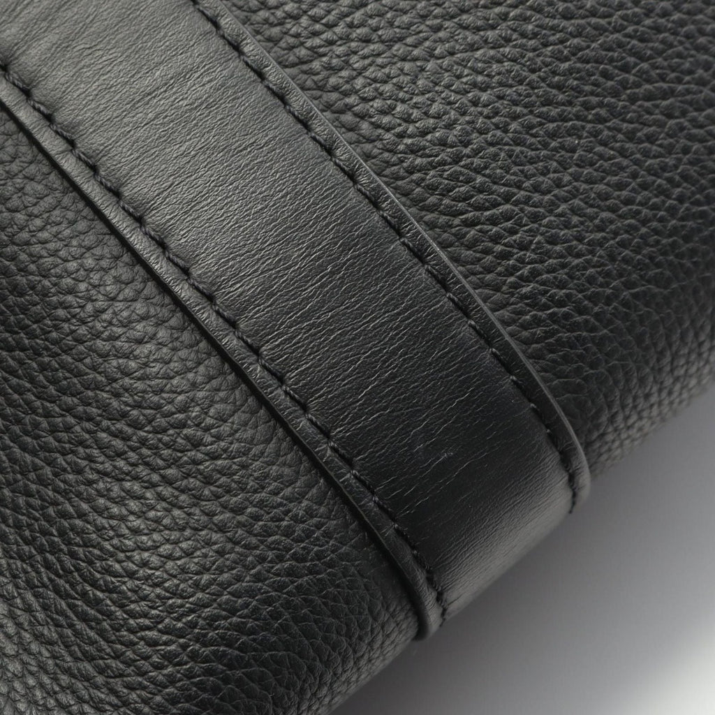 Louis Vuitton Shoulder Bag City Keepall Noir Leather — view 9