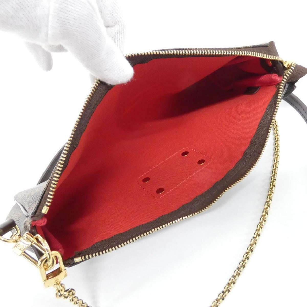 Louis Vuitton Damier Shoulder Bag Ebene — view 9