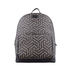 Gucci GG Blue Muslin Beige Black Multi Color Canvas Backpack