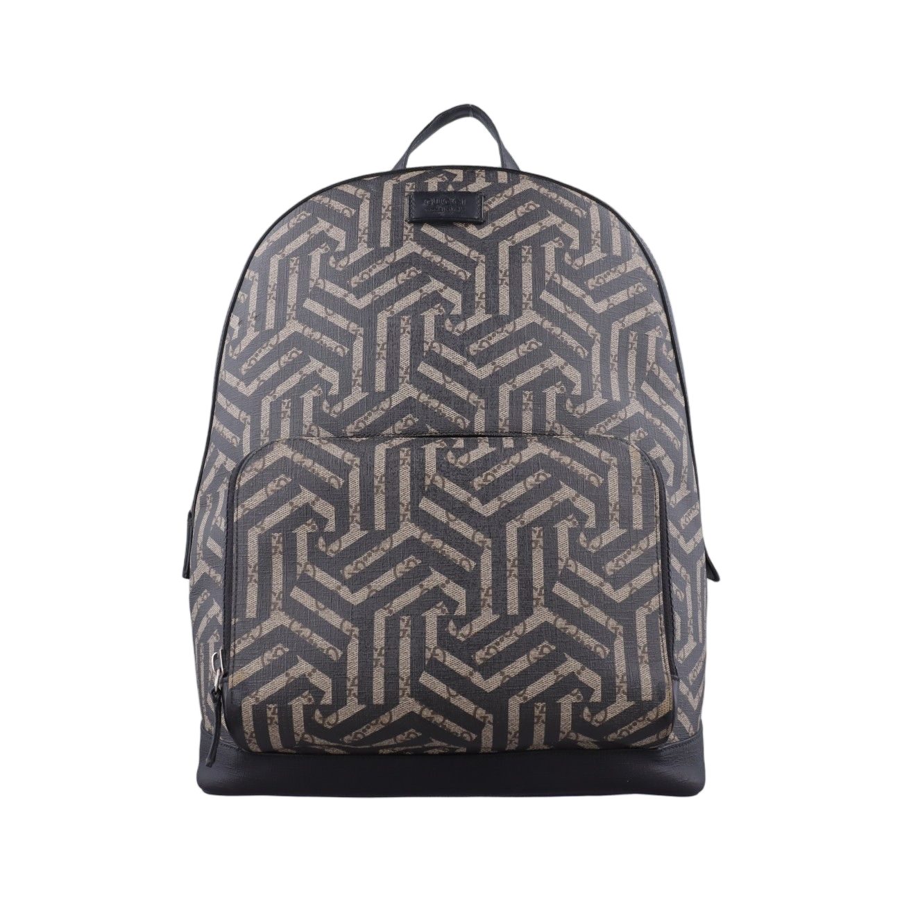 Gucci GG Blue Muslin Beige Black Multi Color Canvas Backpack