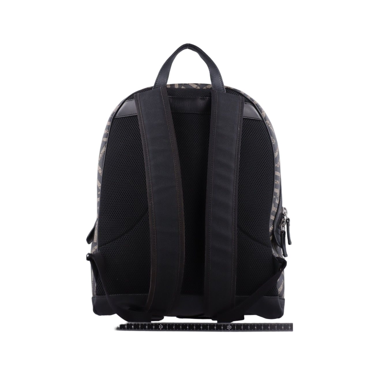 Gucci GG Blue Muslin Beige Black Multi Color Canvas Backpack — view 2