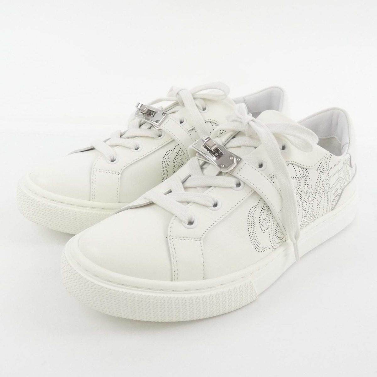 Hermes Day Kelly Buckle Sneakers — view 3