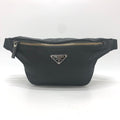 Prada Belt Bag Triangle Plate Nylon Black