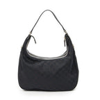 Gucci Small Charmy Hobo Black GG Canvas — view 5