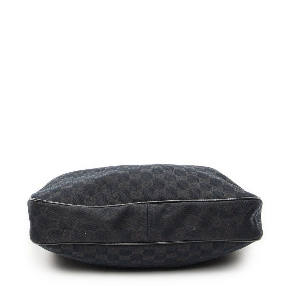 Gucci Small Charmy Hobo Black GG Canvas — view 6