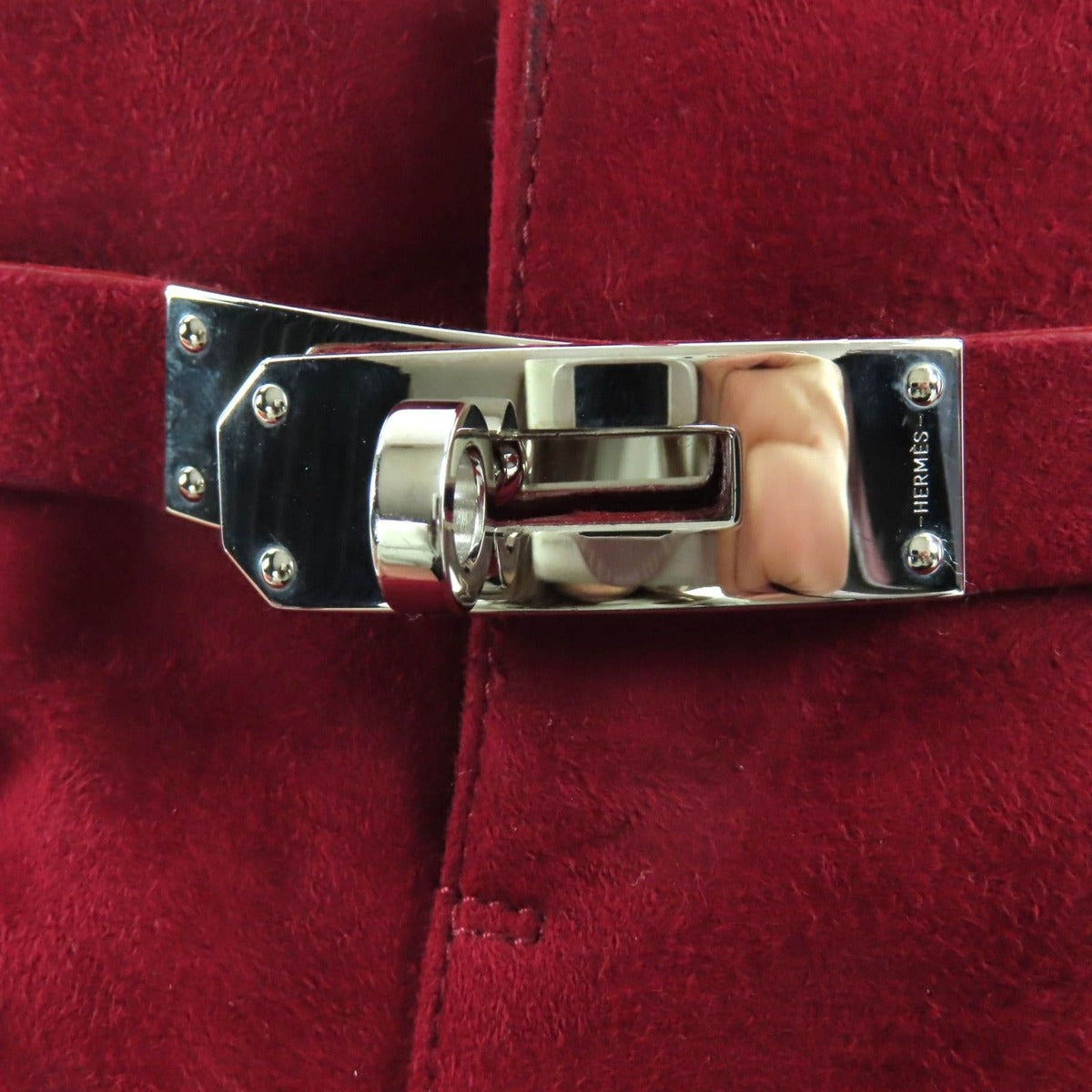 Hermes Saint-Germain Kelly Hardware Chunky Heel — view 9