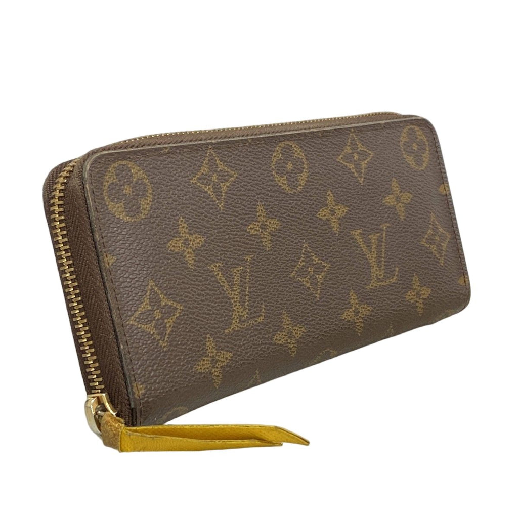 Louis Vuitton Wallet Monogram Portefeuille Clemence Brown Mimosa — view 2