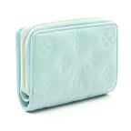 Louis Vuitton Bifold Wallet Portefeuille Light Blue Leather — view 2