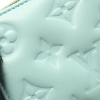 Louis Vuitton Bifold Wallet Portefeuille Light Blue Leather — view 7