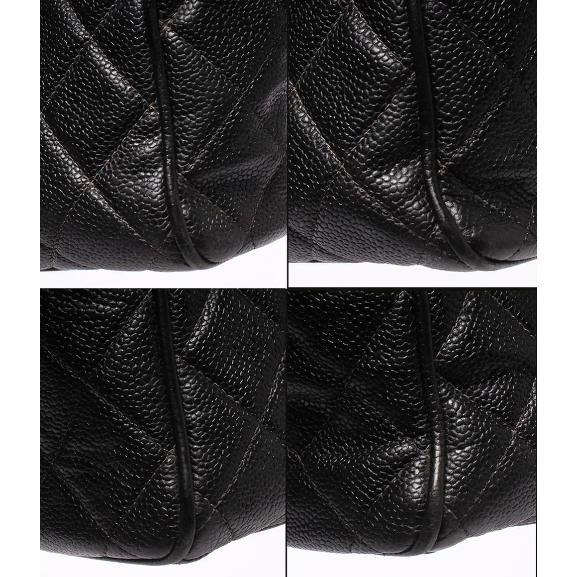 Chanel Mini Boston Bag Caviar Leather — view 5